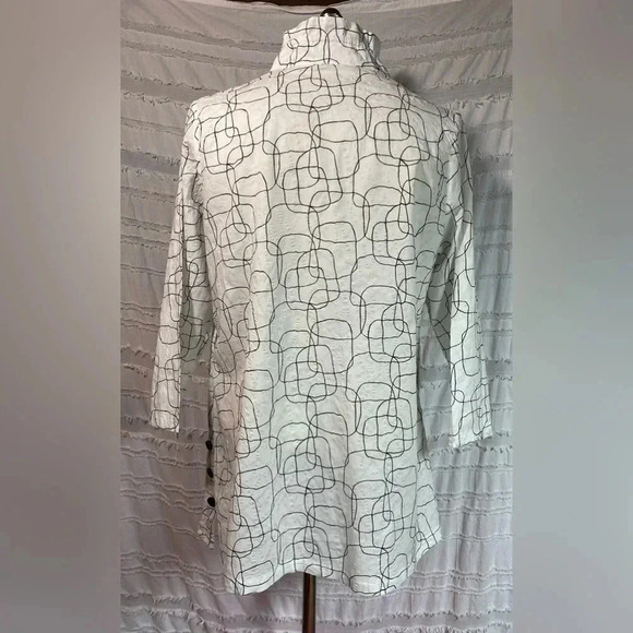 Terra Apparel button down shirt tunic - Picture 5 of 13